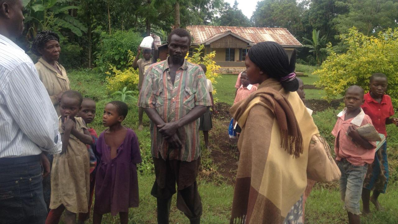 farm families in Uganda