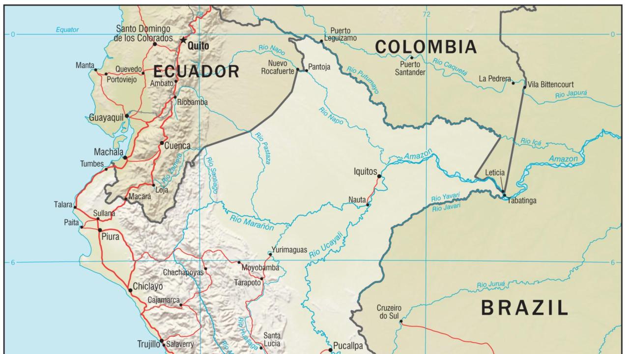 Peru map