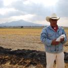 Maize farmer in Mexico