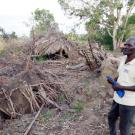 Cyclone Idai damage in Mozambique's Nhamatanda district