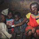 mother and children in Samburu, Kenya